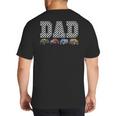 Dad Family Crew Monster Truck Lover Birthday Matching Big And Tall Men's T-Shirt Back Print Dad Family Crew Monster Truck Lover Birthday Matching Big And Tall Men's T-Shirt Back Print
