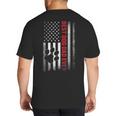 Dad Fathers Day Dog Dad Big And Tall Men's T-Shirt Back Print Dad Fathers Day Dog Dad Big And Tall Men's T-Shirt Back Print