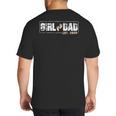 Dad Of Girl Est 2026 Baby Reveal First Father's Day Newborn Big And Tall Men's T-Shirt Back Print