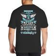 Dad Is My Guardian Angel Missing Memorial Day For Men Women Big And Tall Men's T-Shirt Back Print