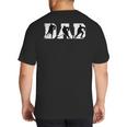 Dad Hockey Fathers Day Cool Sport Player Papa Dada Pops Big And Tall Men's T-Shirt Back Print Dad Hockey Fathers Day Cool Sport Player Papa Dada Pops Big And Tall Men's T-Shirt Back Print