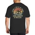 Being A Dad Is An Honor Being Grandpop Is Priceless Grandpop Big And Tall Men's T-Shirt Back Print Being A Dad Is An Honor Being Grandpop Is Priceless Grandpop Big And Tall Men's T-Shirt Back Print