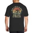 Being A Dad Is An Honor Being A Pops Is Priceless Pops Big And Tall Men's T-Shirt Back Print Being A Dad Is An Honor Being A Pops Is Priceless Pops Big And Tall Men's T-Shirt Back Print