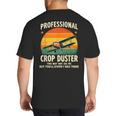 Dad Joke Farter Professional Crop Duster Big And Tall Men's T-Shirt Back Print Dad Joke Farter Professional Crop Duster Big And Tall Men's T-Shirt Back Print