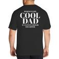 Dad Quote Fathers Day Shirt For Dad From Daughter Big And Tall Men's T-Shirt Back Print