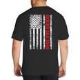 Dad Senior 2026 Proud Dad Of A Class Of 2026 Graduate Flag Big And Tall Men's T-Shirt Back Print Dad Senior 2026 Proud Dad Of A Class Of 2026 Graduate Flag Big And Tall Men's T-Shirt Back Print