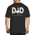 Dad Of The Silly Goose Silly Goose Birthday Matching Family Big And Tall Men's T-Shirt Back Print