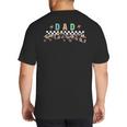 Dad Truck Dad Monster Truck Are My Jam Truck Lovers Big And Tall Men's T-Shirt Back Print