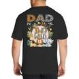 Dad Of The Two Wild Animal Safari 2Nd Birthday Party Big And Tall Men's T-Shirt Back Print