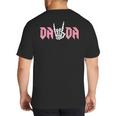 Dada Of The Bad Two The Bone Birthday 2 Years Old Birthday Big And Tall Men's T-Shirt Back Print
