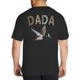 Dada Duck Hunting One Lucky Duck 1st Birthday Family Party Big And Tall Men's T-Shirt Back Print