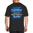 Daddy Of The Birthday Boy Matching Family Father Big And Tall Men's T-Shirt Back Print