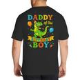 Daddy Of The Birthday Boy T-Rex Dinosaur Birthday Party Big And Tall Men's T-Shirt Back Print Daddy Of The Birthday Boy T-Rex Dinosaur Birthday Party Big And Tall Men's T-Shirt Back Print