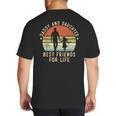 Daddy And Daughter Best Friends For Life Dad Father's Day Big And Tall Men's T-Shirt Back Print Daddy And Daughter Best Friends For Life Dad Father's Day Big And Tall Men's T-Shirt Back Print
