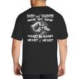 Daddy Daughter Fist Bump Matching Father's Day Best Dad Big And Tall Men's T-Shirt Back Print Daddy Daughter Fist Bump Matching Father's Day Best Dad Big And Tall Men's T-Shirt Back Print