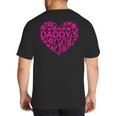 Daddy's Girl Father's Day Idea For a New Dad Big And Tall Men's T-Shirt Back Print Daddy's Girl Father's Day Idea For a New Dad Big And Tall Men's T-Shirt Back Print