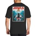 Dalmatian Jowls Cute Paws Spot Dog Mom Top Dog Dad Big And Tall Men's T-Shirt Back Print
