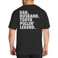 Dentist Men Son Husband Dad Boss Big And Tall Men's T-Shirt Back Print
