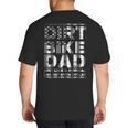 Dirt Bike DAD Bike Motocross Enduro US Flag Shirt T-Shirt Big And Tall Men's T-Shirt Back Print Dirt Bike DAD Bike Motocross Enduro US Flag Shirt T-Shirt Big And Tall Men's T-Shirt Back Print