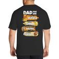 Disney The Lion King Dad You Are Word Stack Big And Tall Men's T-Shirt Back Print