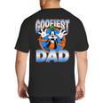 Disney Mickey And Friends Father's Day Goofiest Dad Vintage Big And Tall Men's T-Shirt Back Print