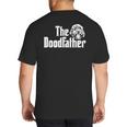 The Doodlefather Golden Doodle Dad Dog Goldendoodle Big And Tall Men's T-Shirt Back Print
