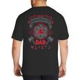 Dungeons & Dragons The Best Dungeon Master Dad Die Logo Big And Tall Men's T-Shirt Back Print