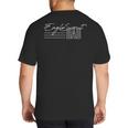 Eagle Scout Dad Big And Tall Men's T-Shirt Back Print