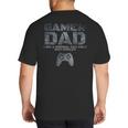Father Dad Daddy Husband Tshirt Gamer Dad Big And Tall Men's T-Shirt Back Print Father Dad Daddy Husband Tshirt Gamer Dad Big And Tall Men's T-Shirt Back Print