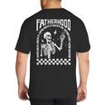 Fatherhood Dad Tour Some Days I Rock It Happy Father's Day Big And Tall Men's T-Shirt Back Print