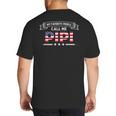 My Favorite People Call Me Pipi USA Flag Dad Father's Day For Men Big And Tall Men's T-Shirt Back Print