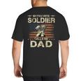 My Favorite Solider Calls Me Dad Proud Army Dad Big And Tall Men's T-Shirt Back Print
