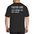 Foster Dad Definition Foster Parent Big And Tall Men's T-Shirt Back Print Foster Dad Definition Foster Parent Big And Tall Men's T-Shirt Back Print