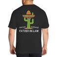 Fun Hilarious Dad-In-Law Humor Father-In-Law Big And Tall Men's T-Shirt Back Print Fun Hilarious Dad-In-Law Humor Father-In-Law Big And Tall Men's T-Shirt Back Print