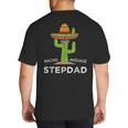 Fun Hilarious Stepfather Humor Stepdad Big And Tall Men's T-Shirt Back Print