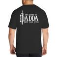 Gamer Father's Day Dad Big And Tall Men's T-Shirt Back Print