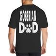 Goberian DAD Dog Owner Men Women Big And Tall Men's T-Shirt Back Print