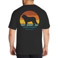 Golden Mountain Vintage Retro Mum Dad Dog Men Women Kids Big And Tall Men's T-Shirt Back Print
