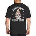Grandpa Fathers Day Gnome For Men And Best Dad Pun Big And Tall Men's T-Shirt Back Print