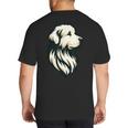 Great Pyrenees Pyr Minimalist Simple Dog Mom Dad Boys Girls Big And Tall Men's T-Shirt Back Print