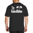 The Guardfather Meme Color Guard Proud Dad Colorguard Big And Tall Men's T-Shirt Back Print
