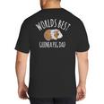 Guinea Pig Apparel Men Boys Worlds Best Guinea Pig Dad Gift Big And Tall Men's T-Shirt Back Print