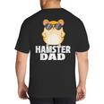 Hamster Dad Father's Day Animal Whisperer Rodent Lover Big And Tall Men's T-Shirt Back Print