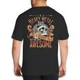 Heavy Metal Cooler Dad Punk Rock Music Lover Big And Tall Men's T-Shirt Back Print