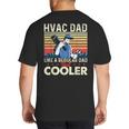 HVAC Dad Like A Regular Dad HVAC Technician AC Repairman Big And Tall Men's T-Shirt Back Print HVAC Dad Like A Regular Dad HVAC Technician AC Repairman Big And Tall Men's T-Shirt Back Print