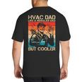 HVAC Dad HVAC Technician Mechanic Repairman Big And Tall Men's T-Shirt Back Print HVAC Dad HVAC Technician Mechanic Repairman Big And Tall Men's T-Shirt Back Print