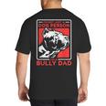 I'm A Bully Dad Dog Owner American Bully Big And Tall Men's T-Shirt Back Print