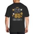 It's My Dad's 85th Birthday Happy Birthday 85 Years Old Big And Tall Men's T-Shirt Back Print