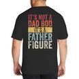 It's Not A Dad Bod It's A Father Figure Retro VintageShort Sleeve Big And Tall Men's T-Shirt Back Print It's Not A Dad Bod It's A Father Figure Retro VintageShort Sleeve Big And Tall Men's T-Shirt Back Print