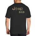 Jeep Dad Officially Licensed Big And Tall Men's T-Shirt Back Print Jeep Dad Officially Licensed Big And Tall Men's T-Shirt Back Print